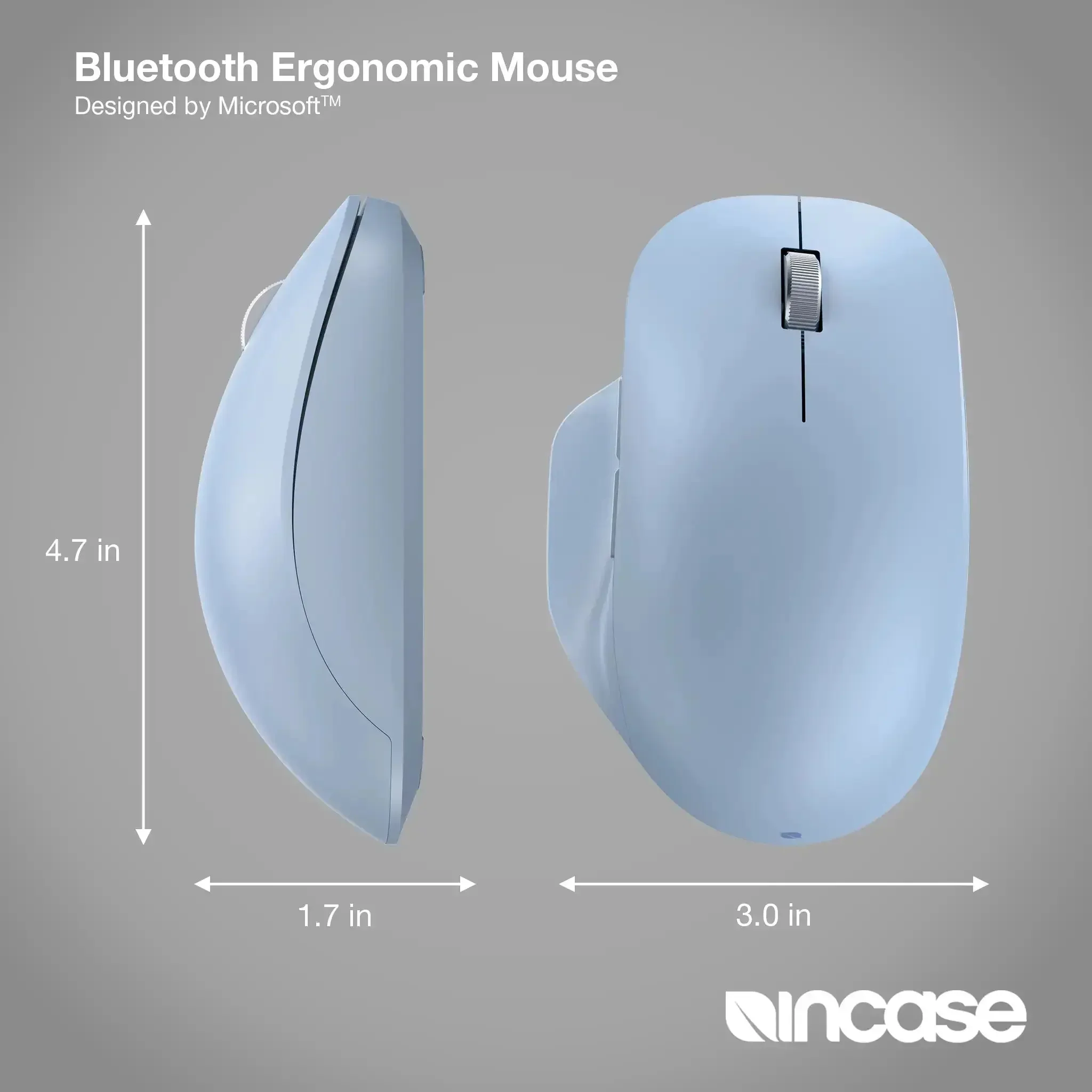 Incase Designed by Microsoft™ Bluetooth Ergonomic Mouse