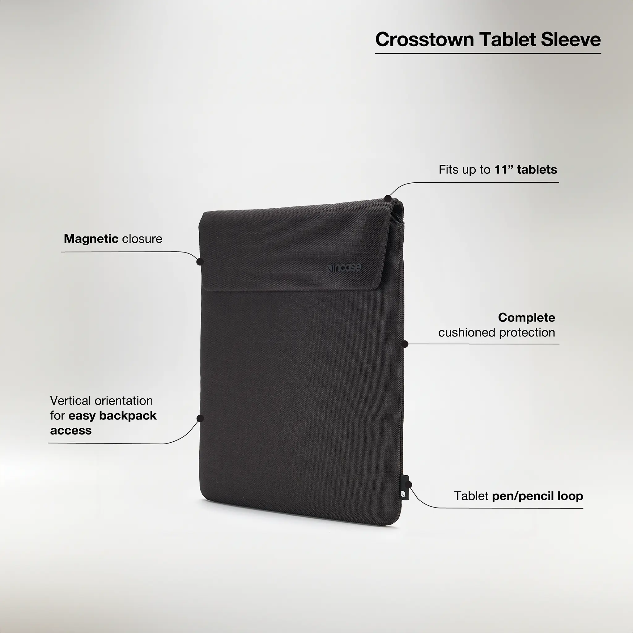 Incase Crosstown Sleeve for 11-inch Tablet