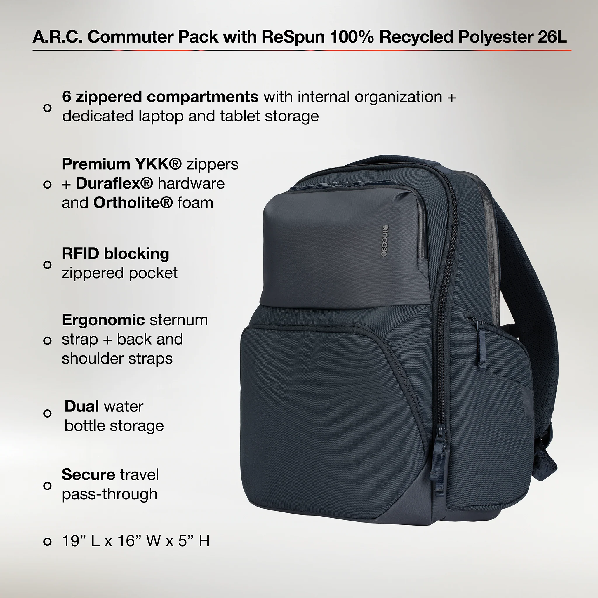 Incase A.R.C. Commuter Pack - 26L 23 Incase A.R.C. Commuter Pack - 26L