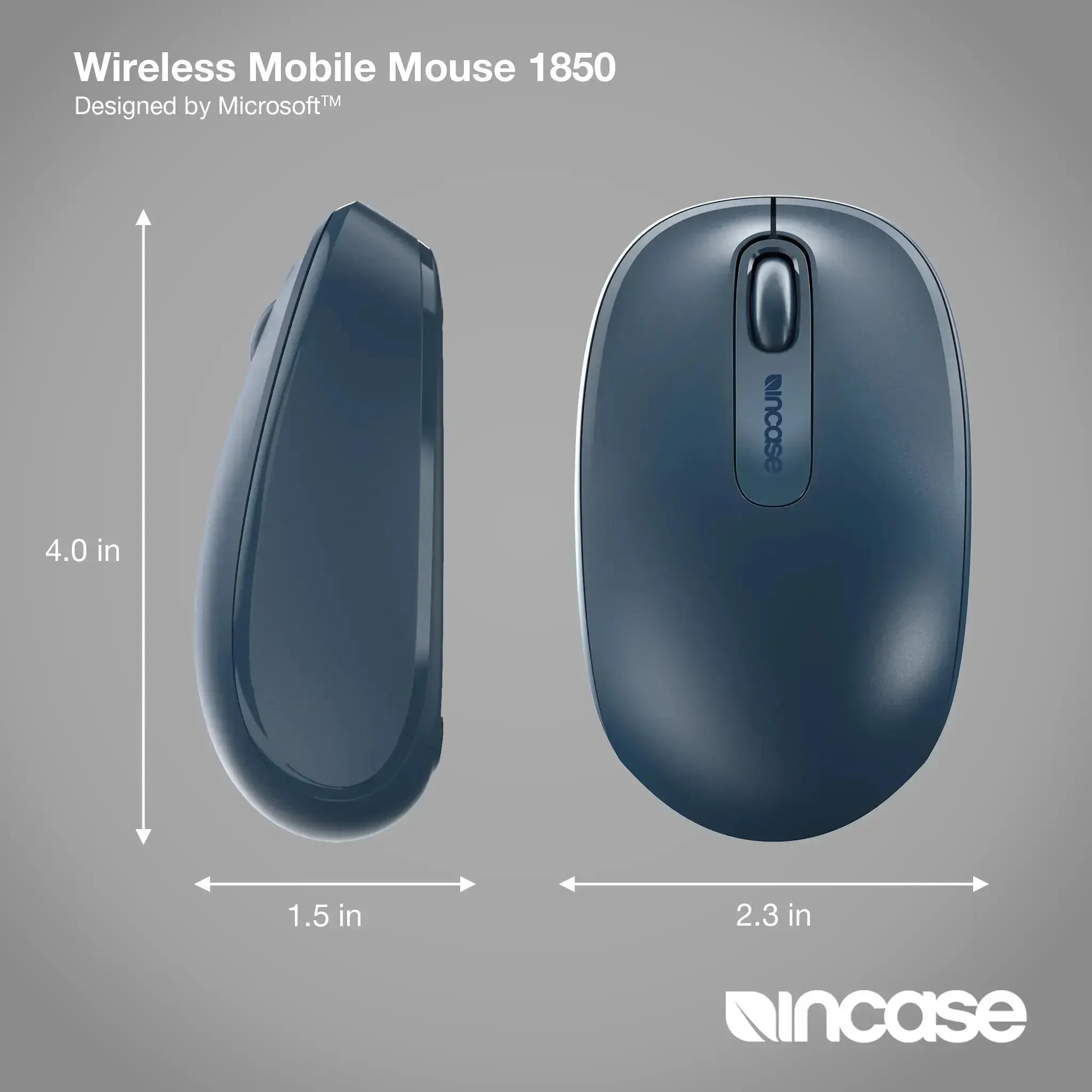 Incase Designed by Microsoft™ Wireless Mobile Mouse 1850