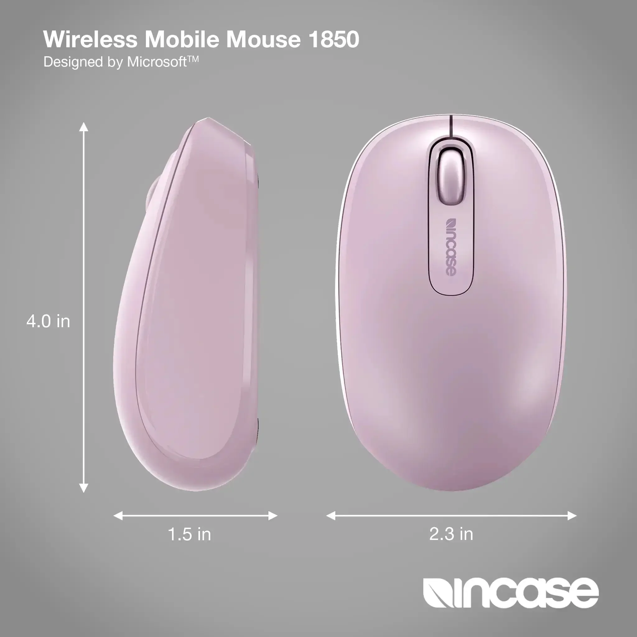 Incase Designed by Microsoft™ Wireless Mobile Mouse 1850