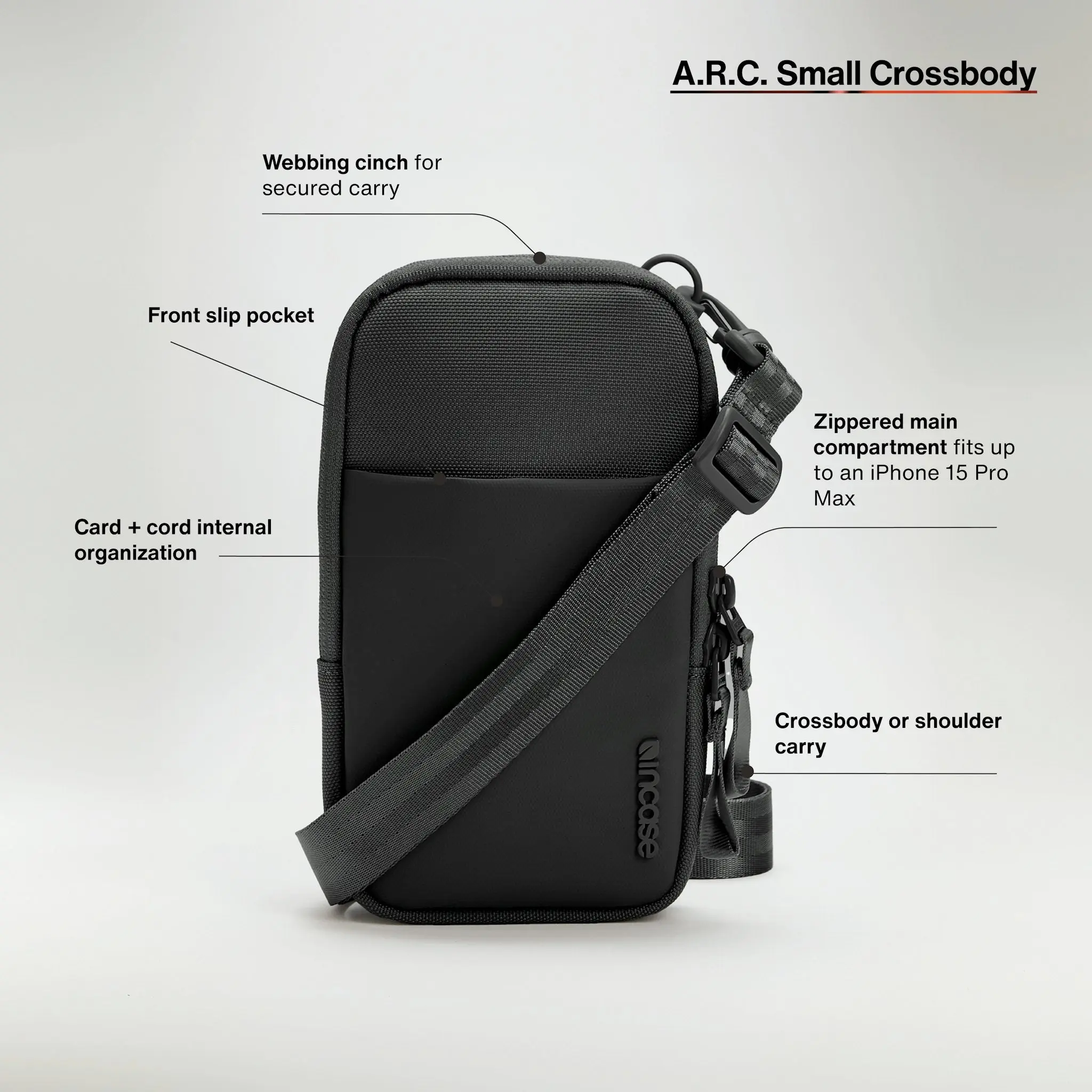 Incase A.R.C. Small Crossbody Bag 12 Incase A.R.C. Small Crossbody Bag