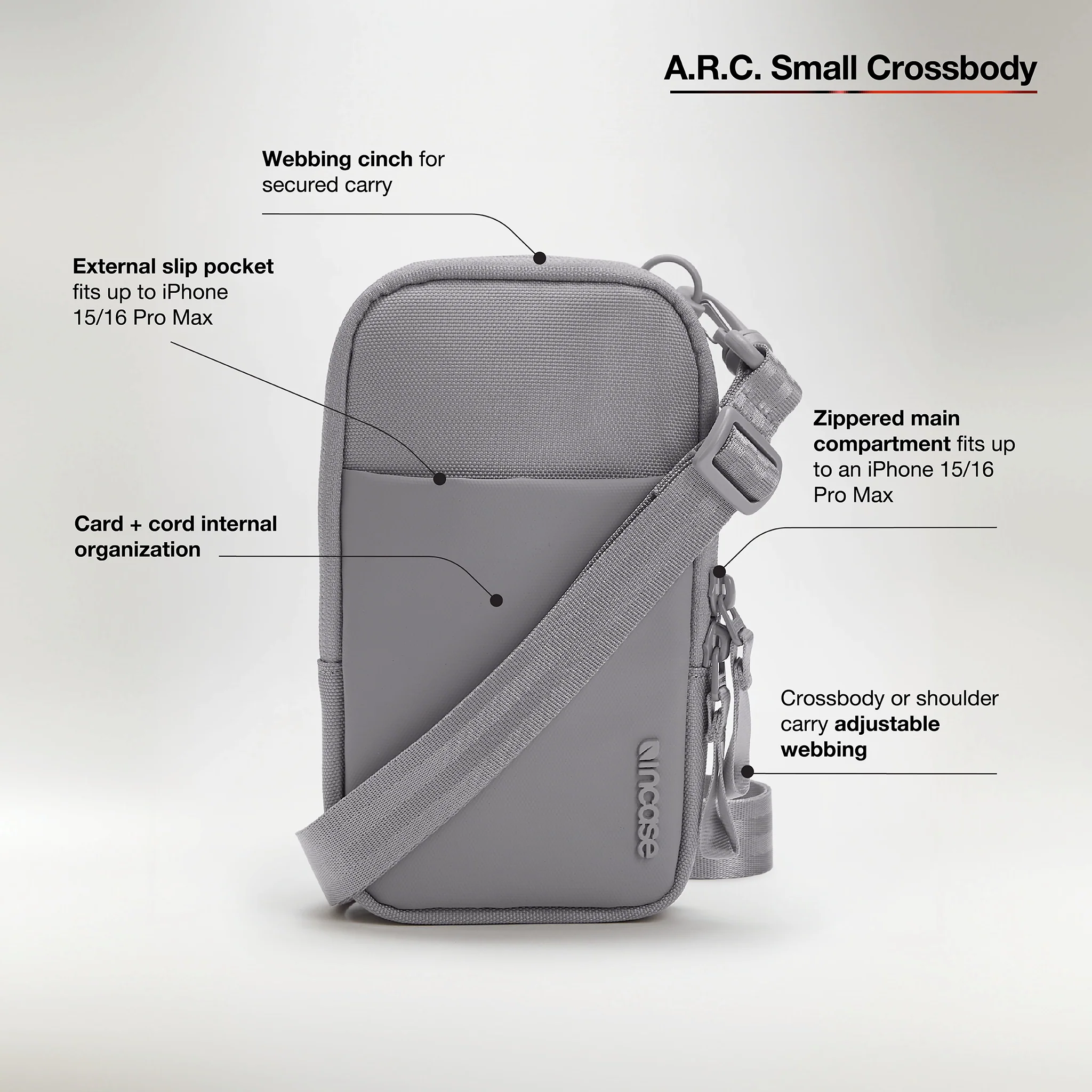 Incase A.R.C. Small Crossbody Bag 21 Incase A.R.C. Small Crossbody Bag
