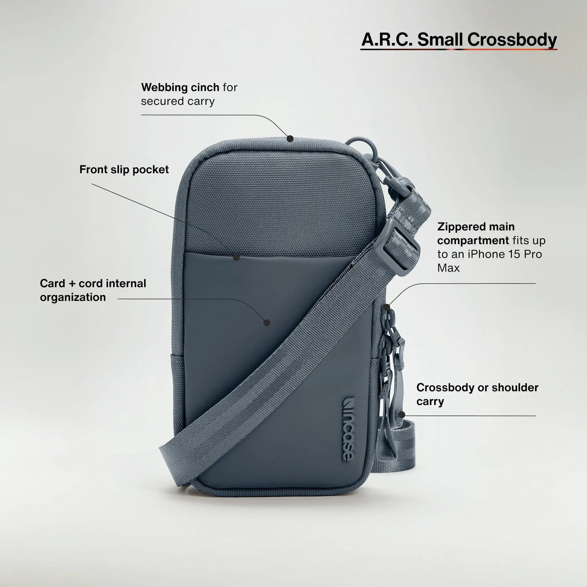 Incase A.R.C. Small Crossbody Bag 3 Incase A.R.C. Small Crossbody Bag