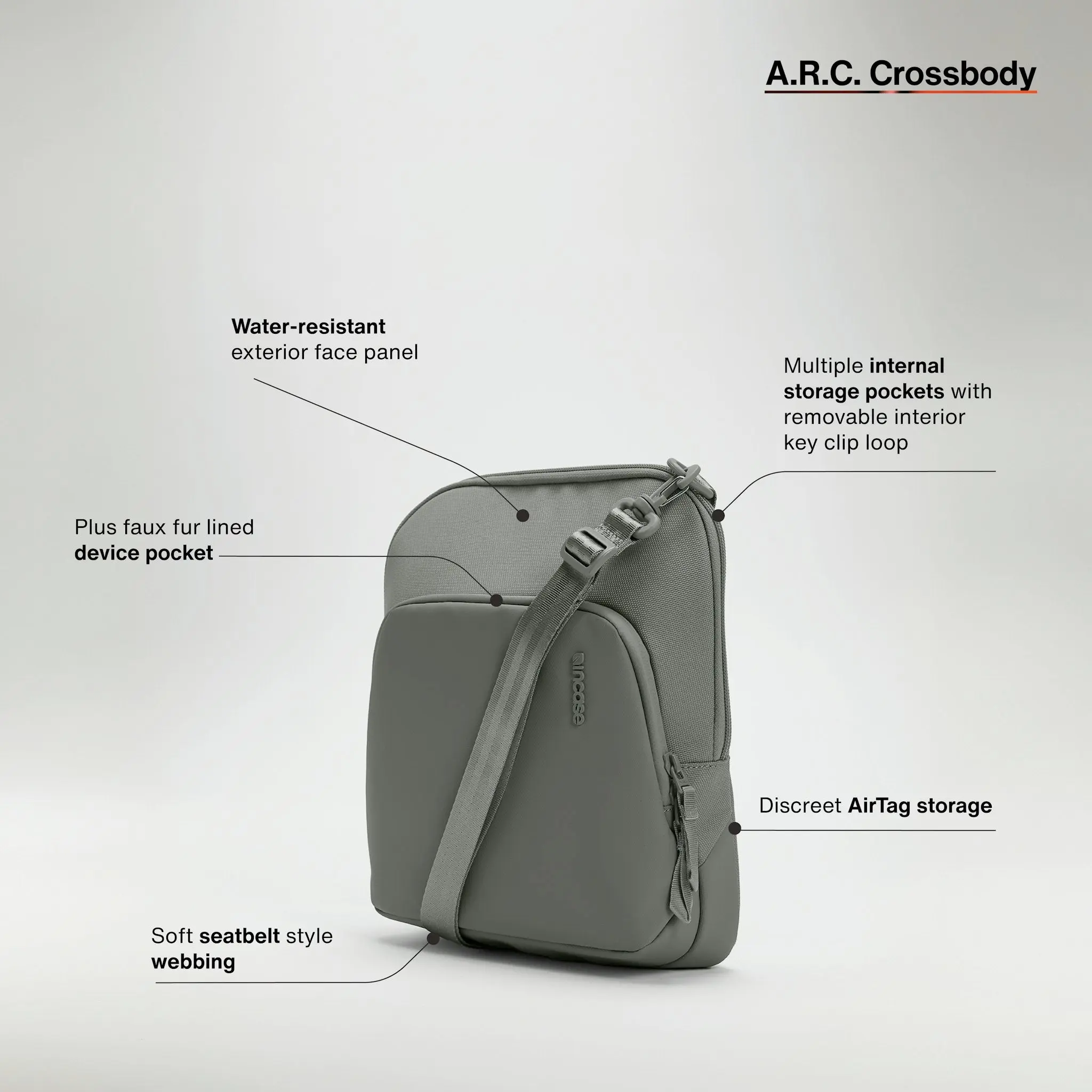 Incase A.R.C. Crossbody Bag 3 Incase A.R.C. Crossbody Bag