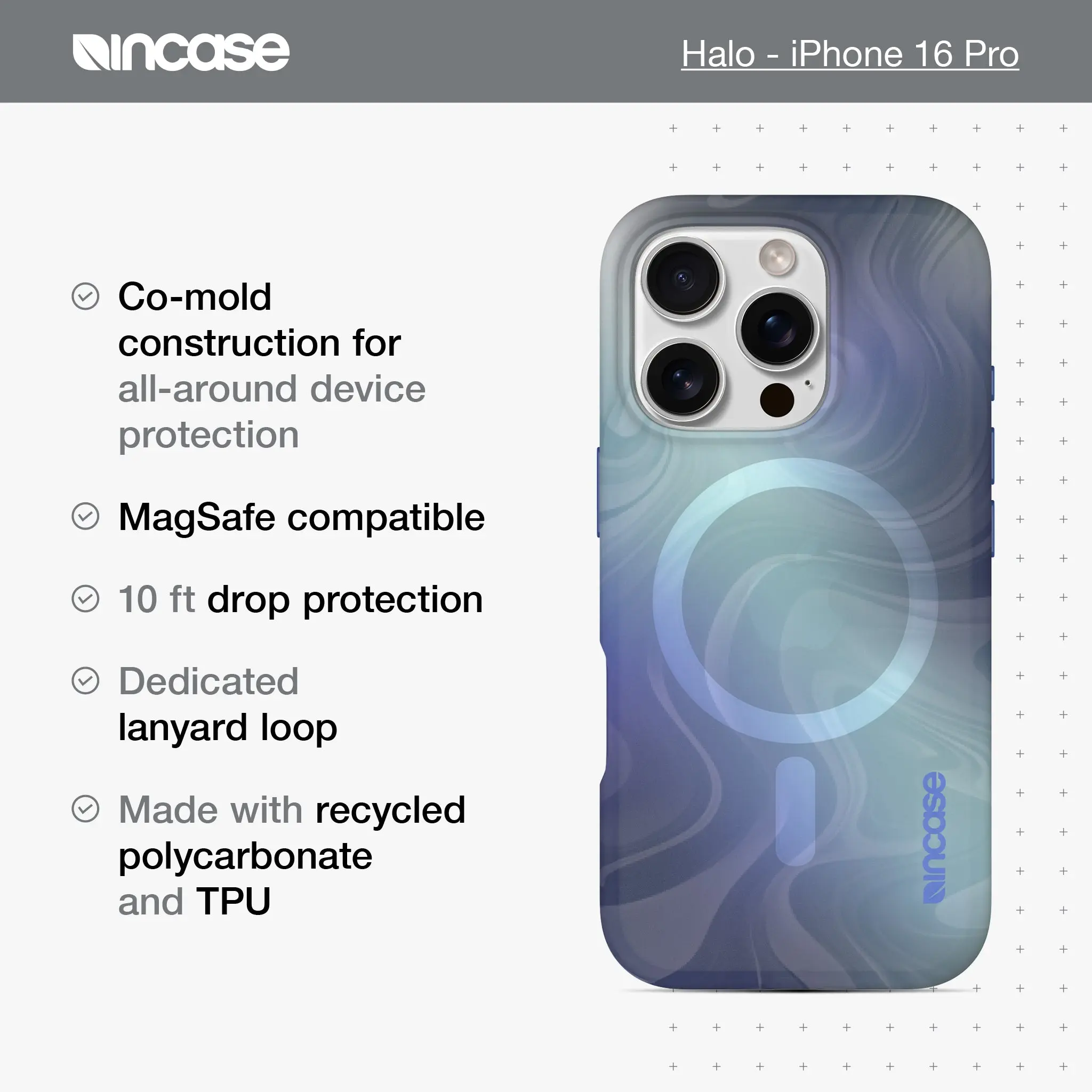 Halo Case with MagSafe for iPhone 16 Pro 3 Halo Case with MagSafe for iPhone 16 Pro