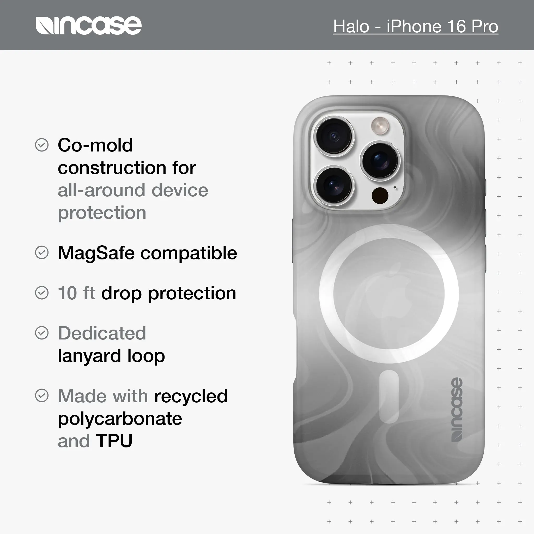 Halo Case with MagSafe for iPhone 16 Pro 8 Halo Case with MagSafe for iPhone 16 Pro