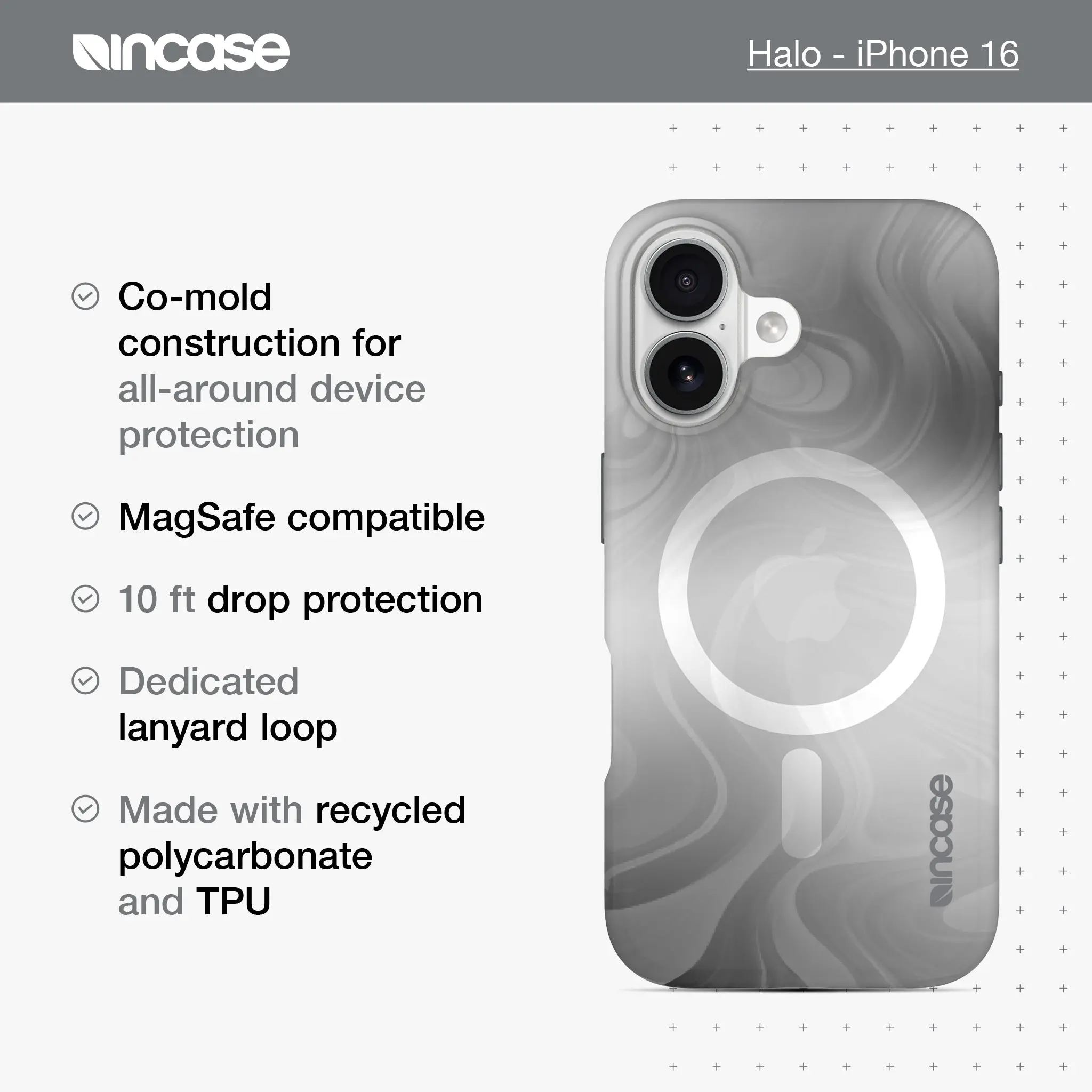 Halo Case with MagSafe for iPhone 16 17 Halo Case with MagSafe for iPhone 16
