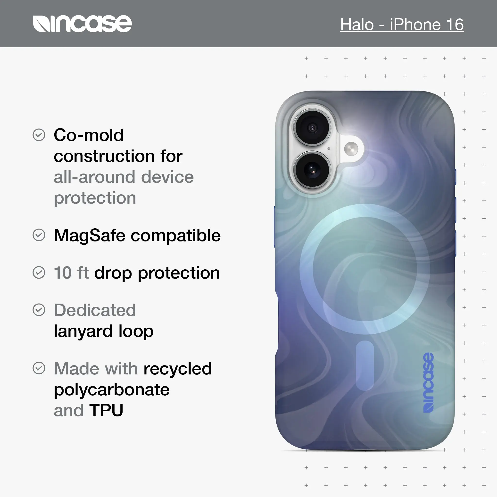 Halo Case with MagSafe for iPhone 16 3 Halo Case with MagSafe for iPhone 16