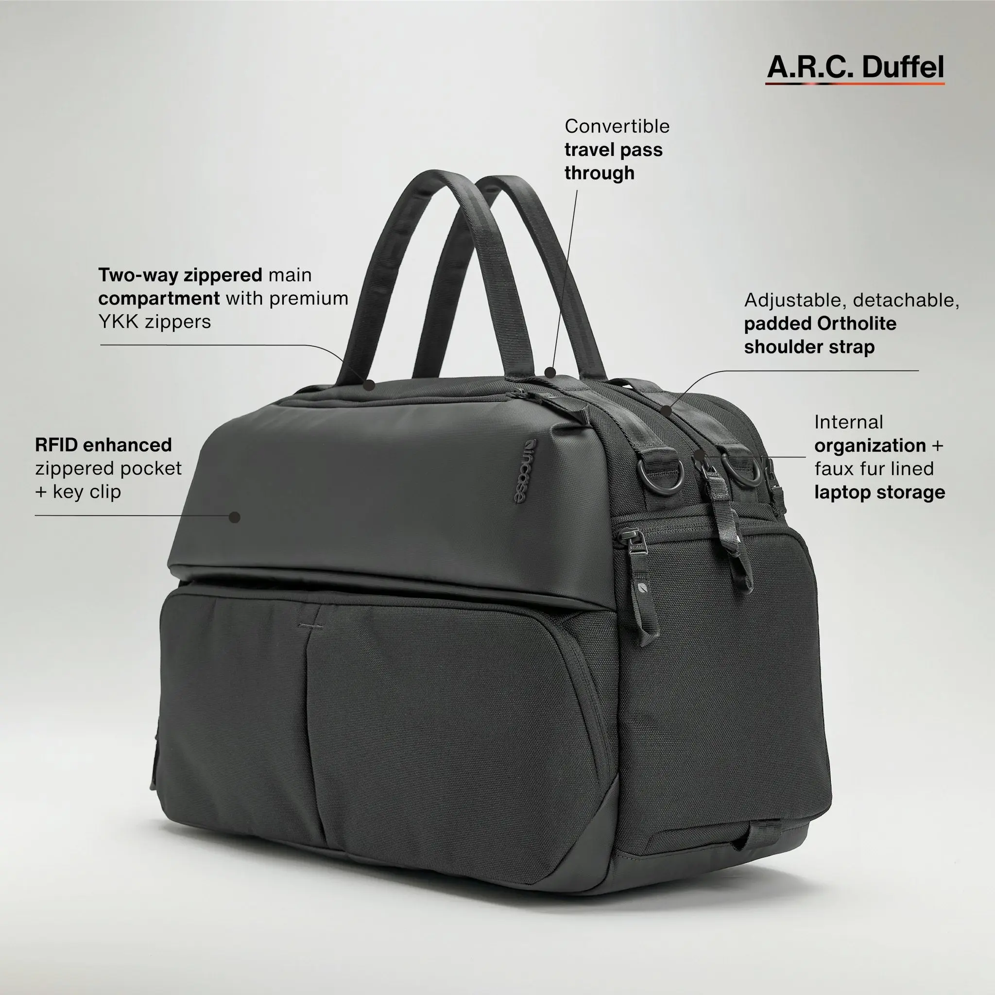 Incase A.R.C. Duffel - 40L